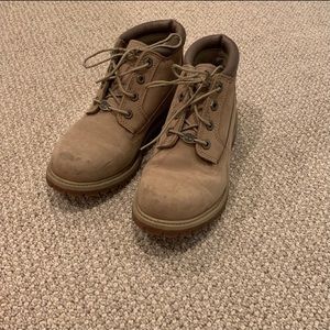 Tan Timberland Waterproof Boots